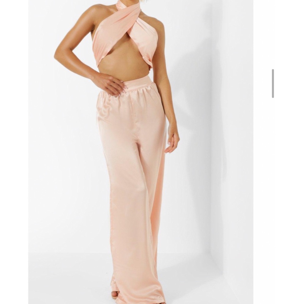 Two piece silk